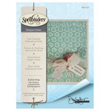SEL-010 Embossing Folders Donna Salazar Designs Bubble Wrap
