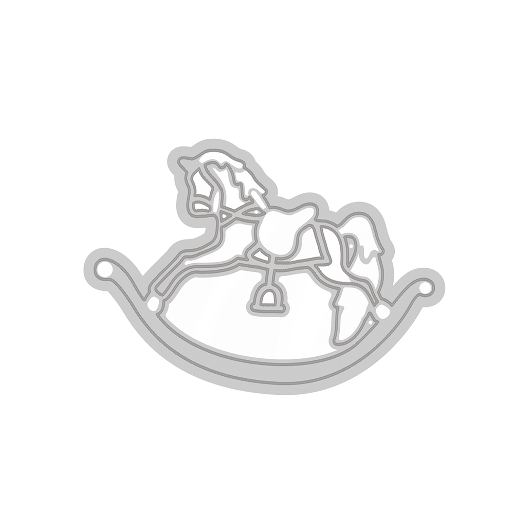 1270E Baby Rococo Petite - Rocking Horse