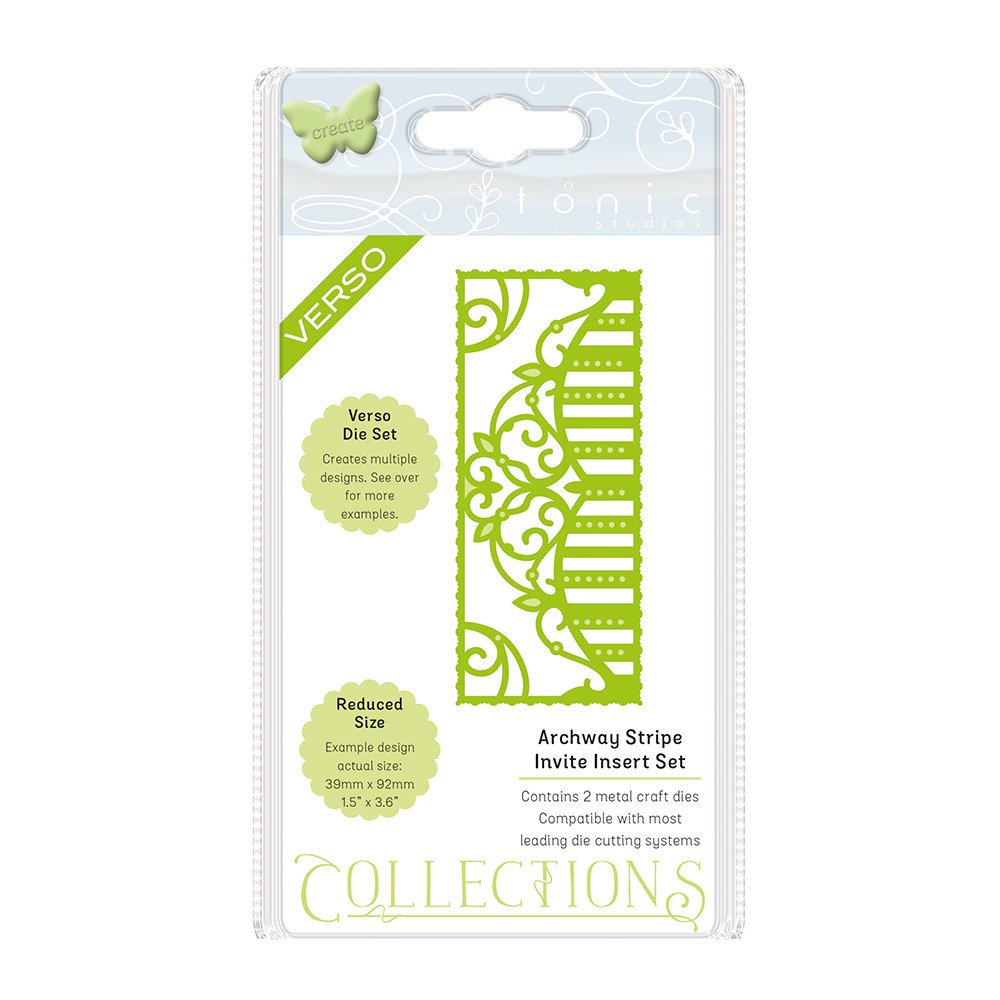 1504E Invite Die Collection - Archway Stripe
