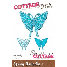 CC-241 CottageCutz Spring Butterfly 1