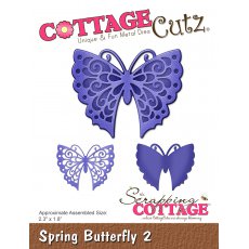CC-242 CottageCutz Spring Butterfly 2