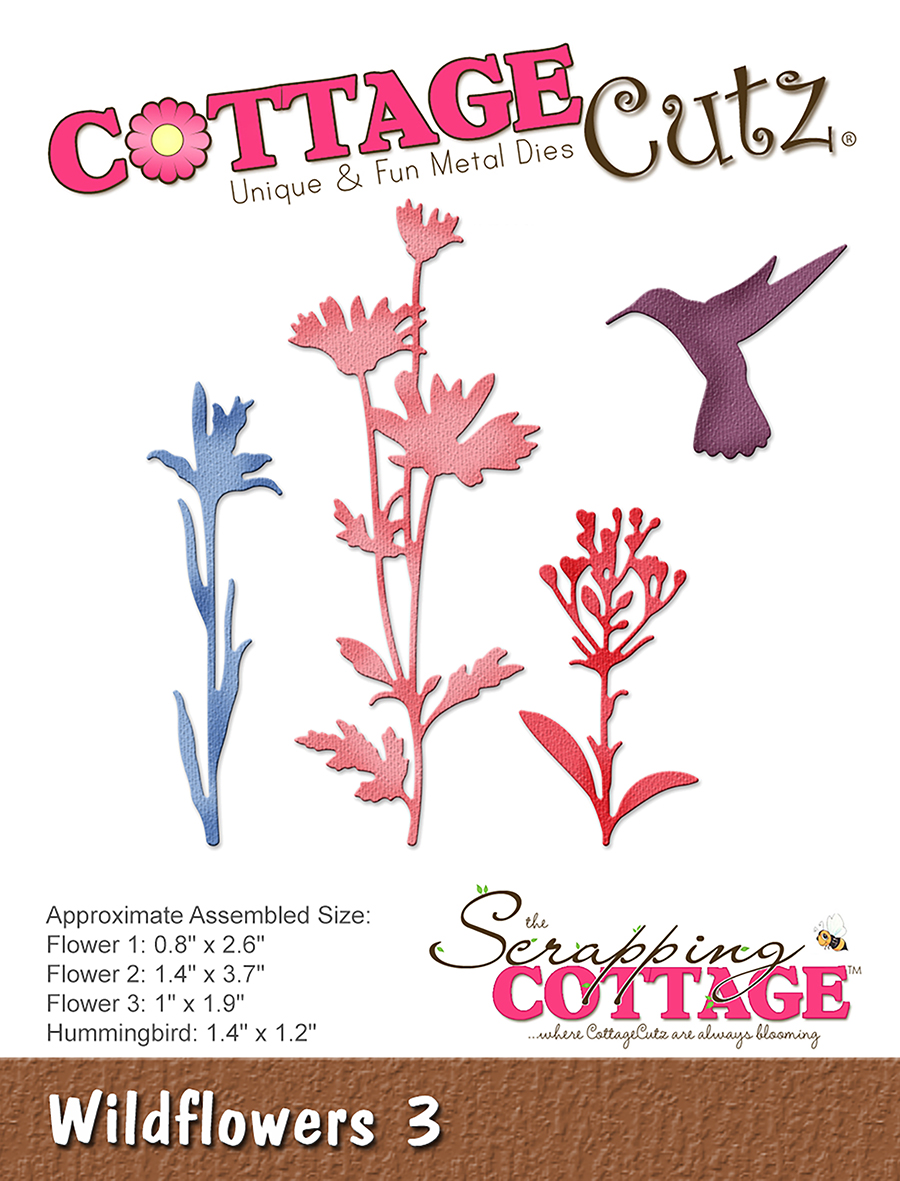 CC-247 CottageCutz Wildflowers 3