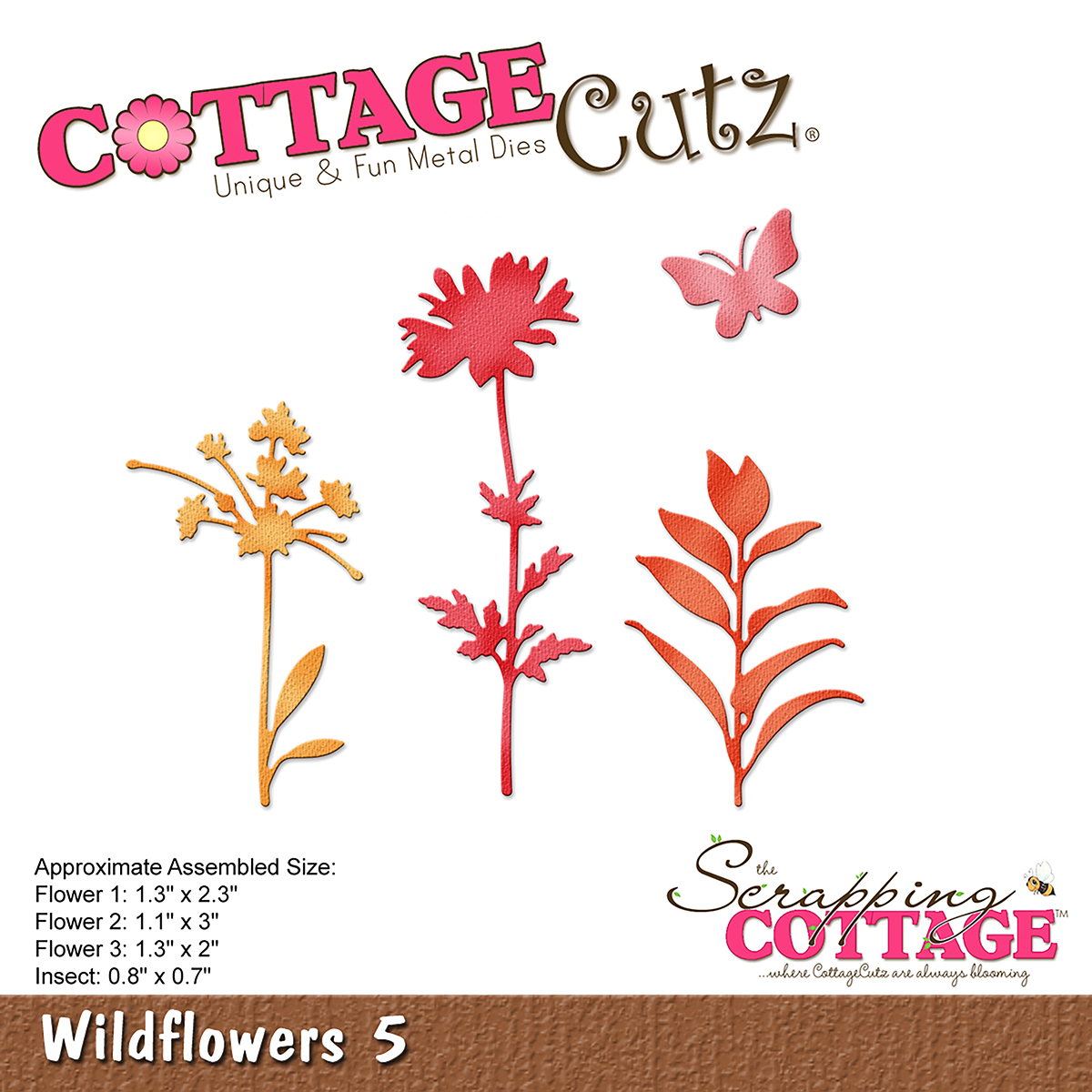 CC-249 CottageCutz Wildflowers 5