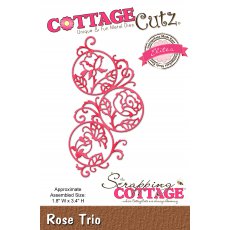 CCE-460 CottageCutz Rose Trio (Elites)