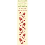 35.3486 Leane Creatief Border Embossing Folder - border  Bottles&Pins