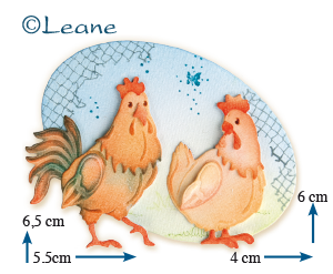 45.3271 Rooster & Hen