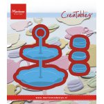 LR0463 Marianne Design Creatable -Tiered tray&macarons