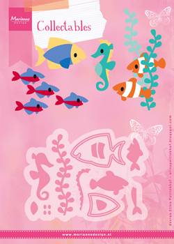 COL1431 Marianne Design Collectable -Eline's tropikal fish