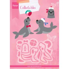 COL1432 Marianne Design Collectable -Eline's Seals