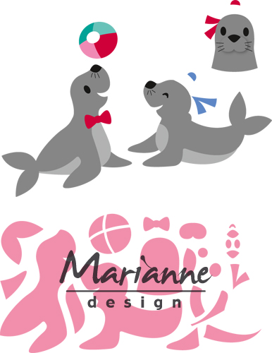 COL1432 Marianne Design Collectable -Eline's Seals
