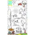 HT1622 Marianne Design Clear Stamp - Hetty's at the beach