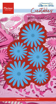 LR0472 Marianne Design Creatable -Anjas'flower set