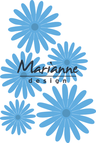LR0472 Marianne Design Creatable -Anjas'flower set