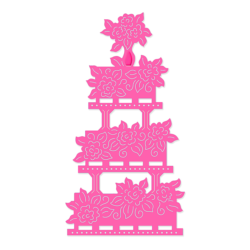 SDD203 Sweet Dixie Wedding Cake