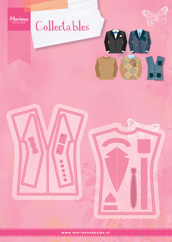 COL1434 Marianne Design Collectable - Men's Wardrobe