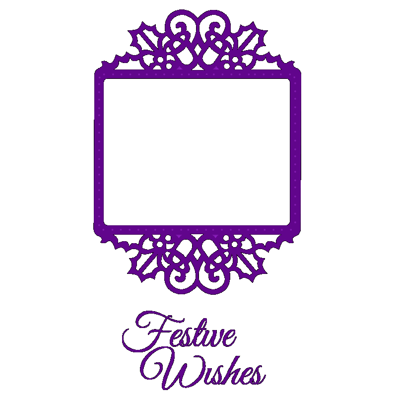 SDDCS002 Festive Wishes Frame