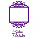 SDDCS002 Festive Wishes Frame