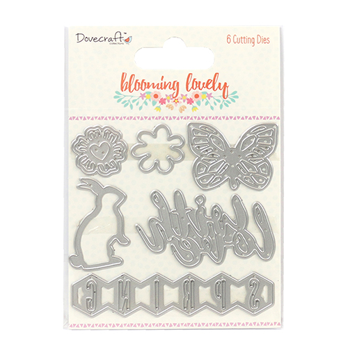 DCDIE079 Dovecraft Blooming Lovely Steel Cutting Dies