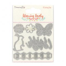 DCDIE079 Dovecraft Blooming Lovely Steel Cutting Dies
