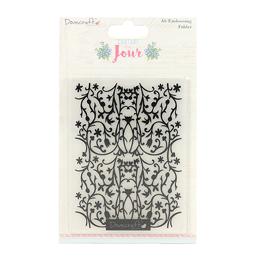 DCEMB004 Dovecraft Couture du Jour Embossing Folder
