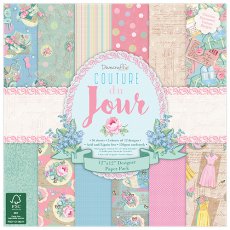DCPAP038 Dovecraft Couture du Jour 12x12 Paper Pack (FSC)