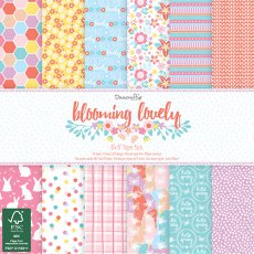 DCPAP054 Dovecraft Blooming Lovely 6x6 Paper Pack (FSC)