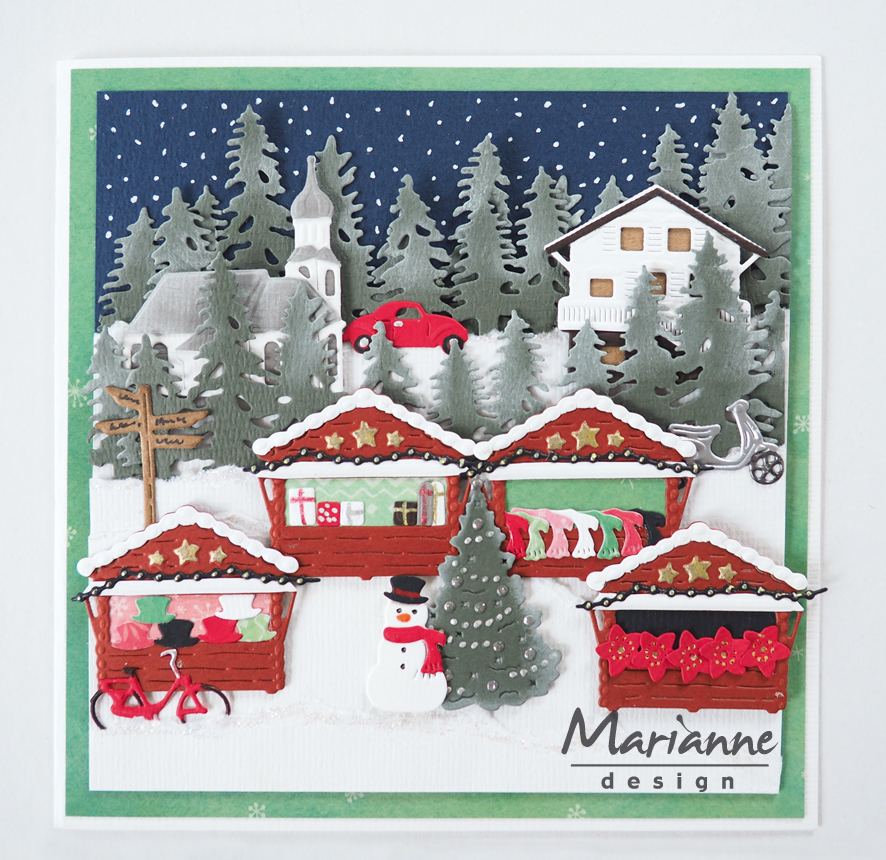 COL1440 Village decoratation set 5