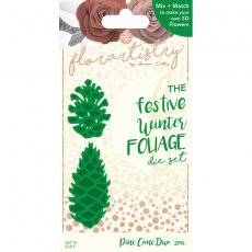 FLOR93562 Florartistry Winter Foliage Sets - Pine Cone Duo