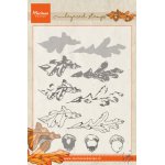 TC0857 New Marianne Design Clear Stamp  Tiny's autumn leaves