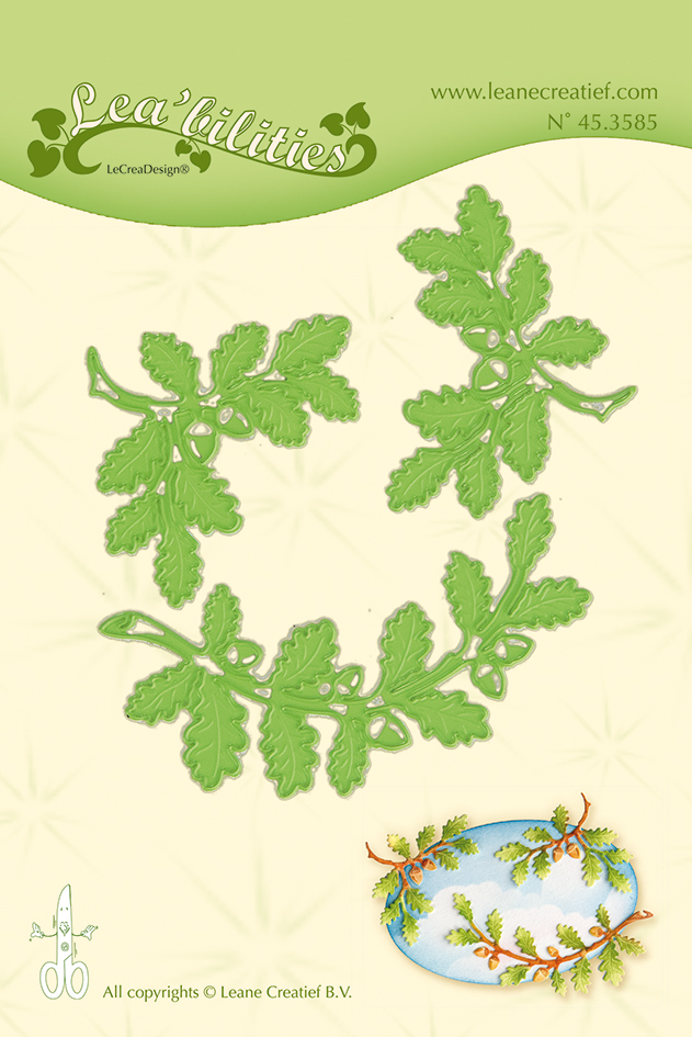 45.3585 Branche with acorns