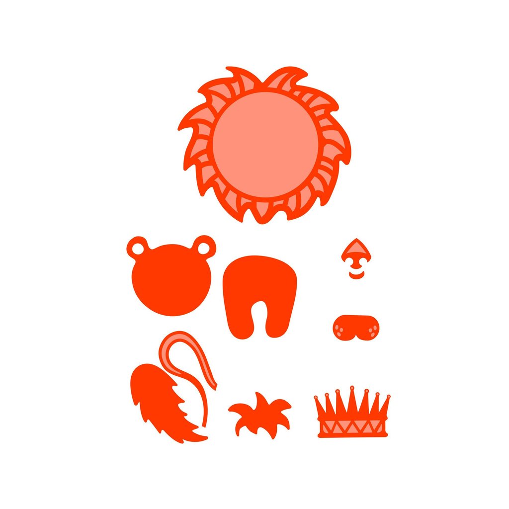 1586E WILD BUILDABLES - LEO LION