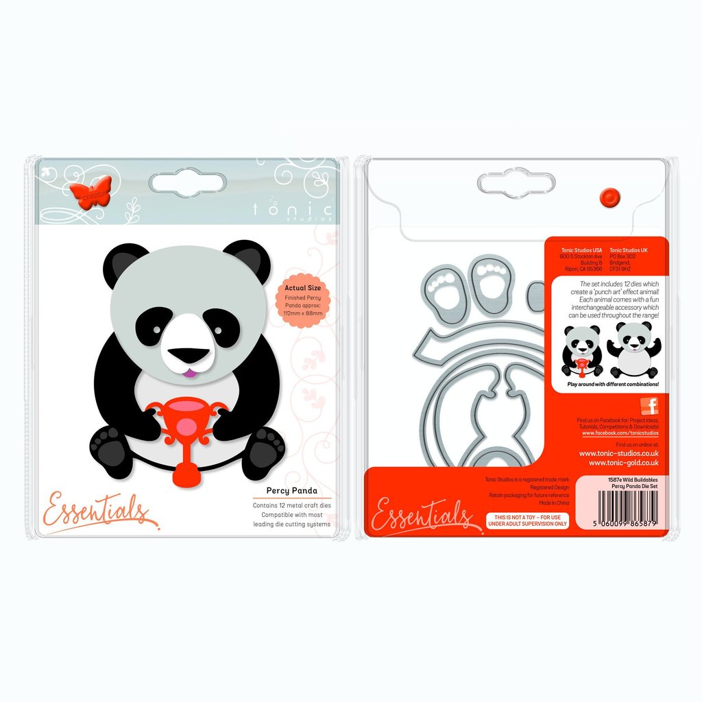 1587E WILD BUILDABLES - PERCY PANDA