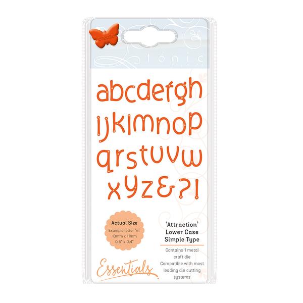 1681E Essentials - Simple Type - Lower Case