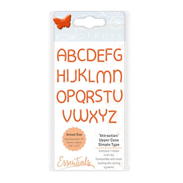 1682E Essentials - Simple Type- Upper Case
