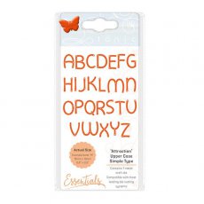 1682E Essentials - Simple Type- Upper Case