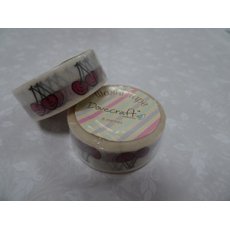  DCWTB004-3  Washi tape-Wisienki