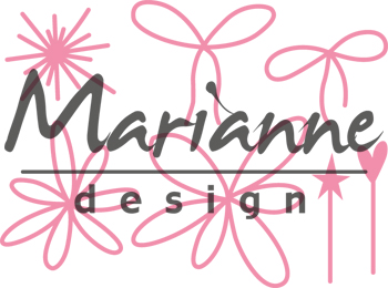 COL1441 Marianne Design Collectable -Karin's pins & bows