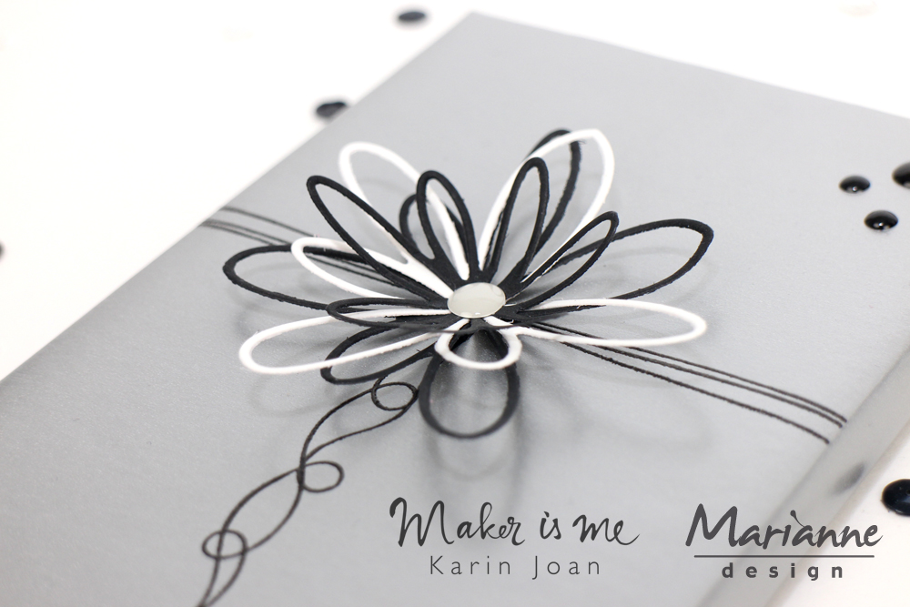 COL1441 Marianne Design Collectable -Karin's pins & bows