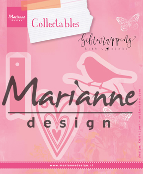 COL1442 Marianne Design Collectable -Karin's deer,stars&tag