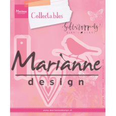 COL1442 Marianne Design Collectable -Karin's deer,stars&tag