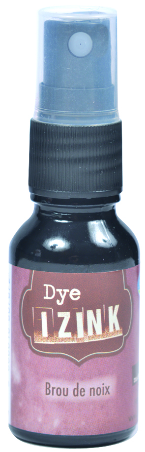 80767 Dye Izink Spray -Tusz wodny w sprayu- Brou de noix (Walnut) 15ml