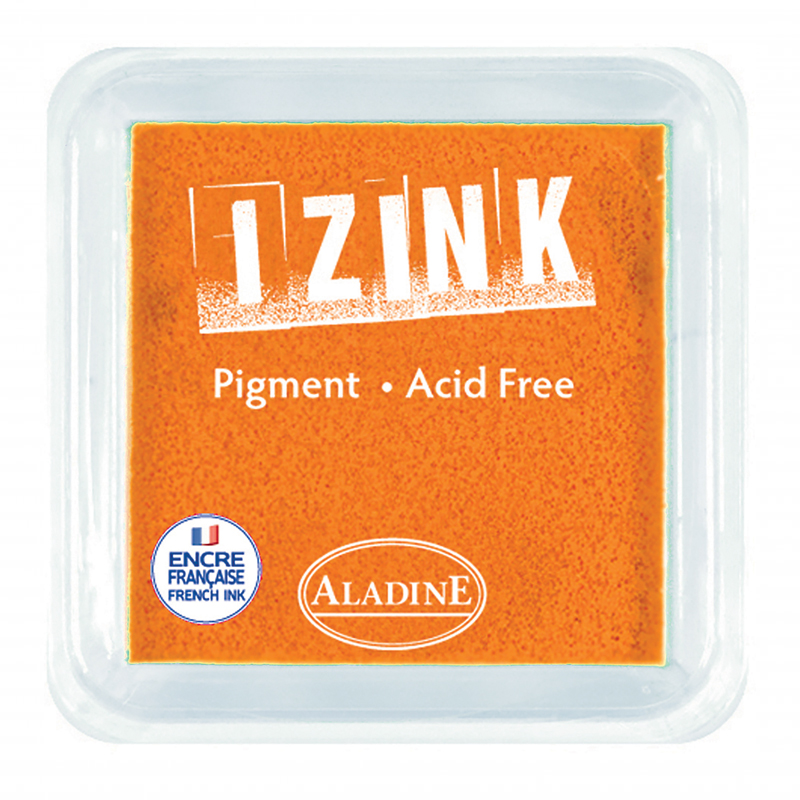 19437 Izink Pigment -Tusz pigmentowy- Light Orange 8 x 8 cm