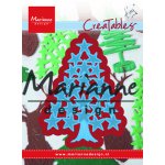 LR0490 Marianne Design -Tiny's Christmas tree with stars