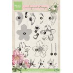 TC0861 New Marianne Design Clear Stamp  Tiny's Helleboras