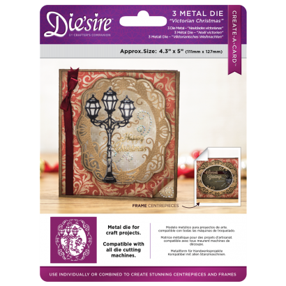 DS-CADX-VIC Diesire Xmas create a card-Victorian Christmas