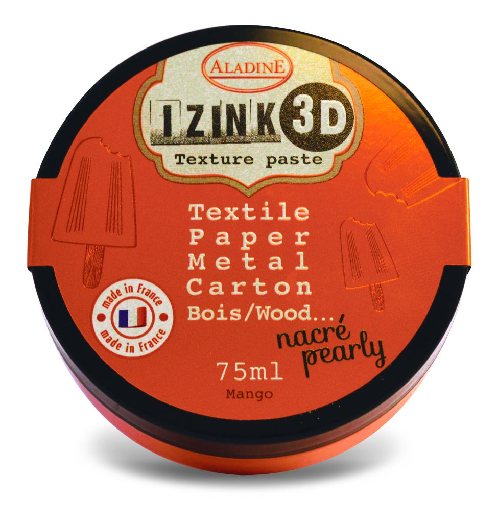Izink 3D Texture Paste - Mango 75ml