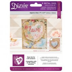 DS-CAD-AIR  Die'sire Create a Card-Love is in the Air