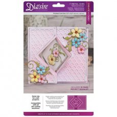DS-CAD-DIAM Die'sire 'Create-a-Card' Metal Die -Diamond Swing
