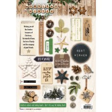 EASYWW577- Arkusz A4 elementy StudioLight - Woodland Winter 