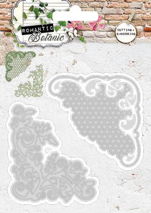 STENCILRB55 - Wykrojniki StudioLight - Romantic Botanic
